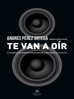 cover image of Te van a oír